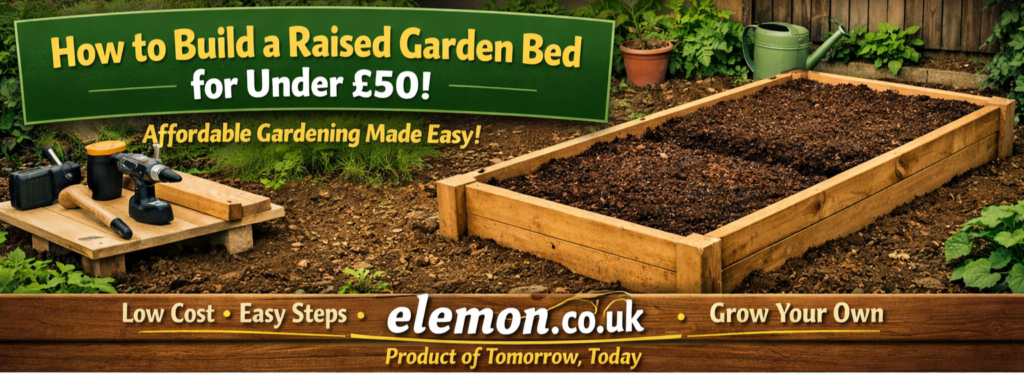 How to Build a Raised Garden Bed for Under £50