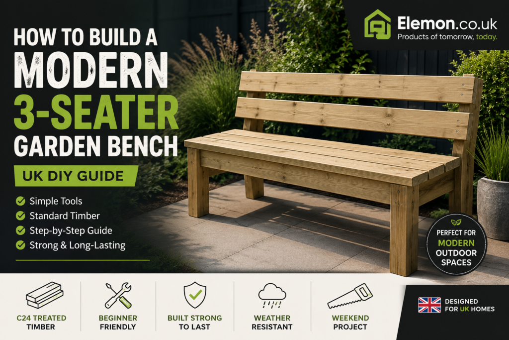 Build a Garden Bench Using Basic Tools
