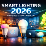Best Smart Lighting Systems for 2026: Philips Hue vs Tapo vs Nanoleaf Ultimate UK Guide