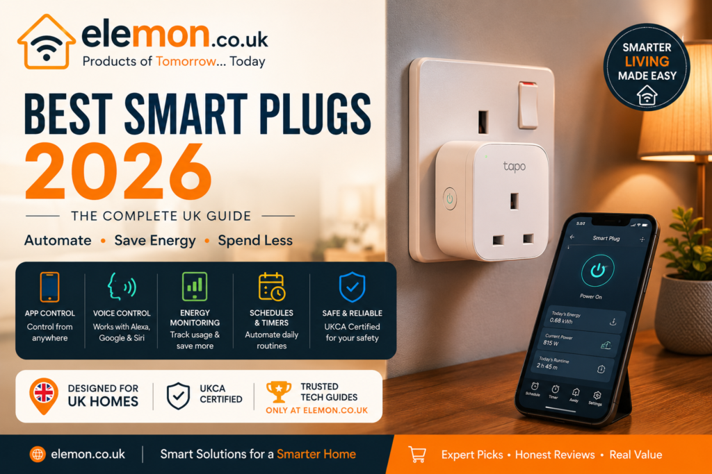 Best Smart Plugs for UK Homes in 2026: Save Energy, Automate More & Spend Less