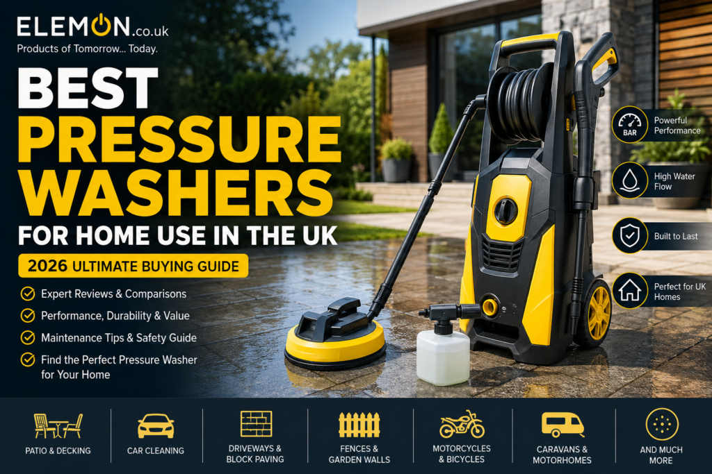 7 Best Pressure Washers for Home Use in the UK (2026): Ultimate Buying Guide & Expert Reviews