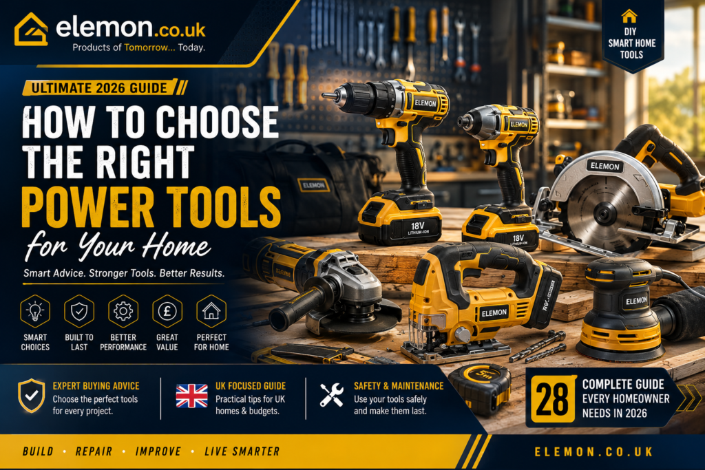 How to Choose the Right Power Tools, The Ultimate Smart Buying Guide UK 2026