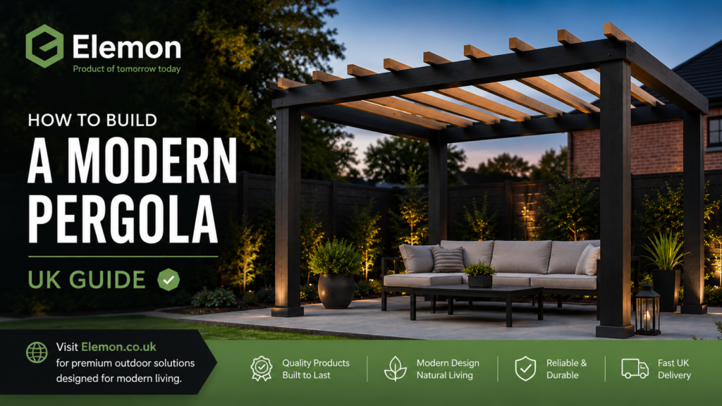 Modern Pergola Construction Guide UK | Build a Stylish Garden Pergola