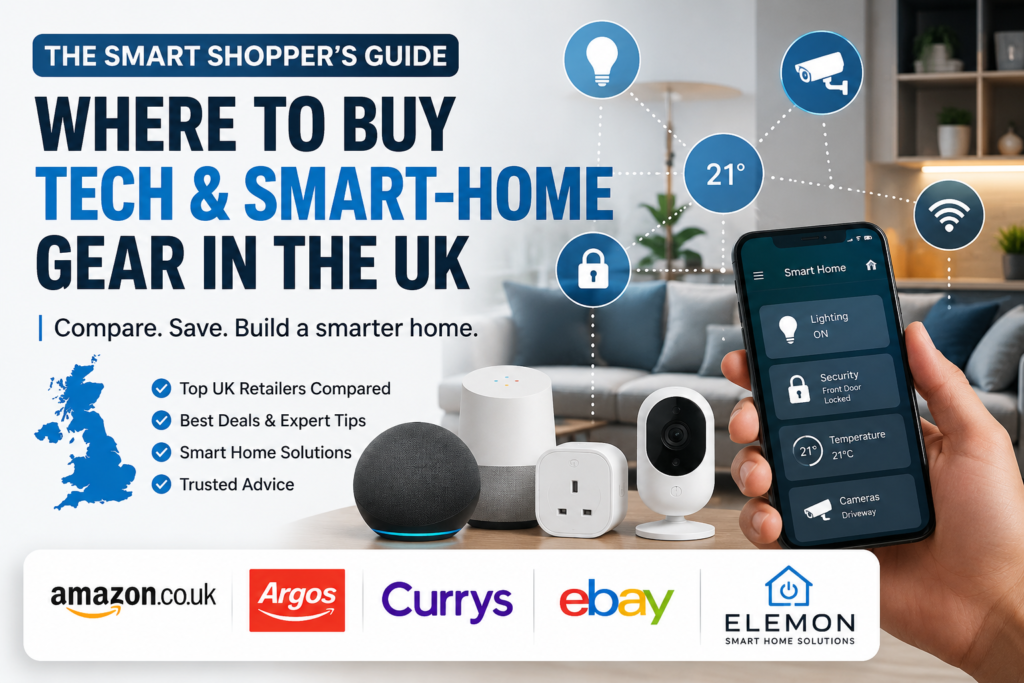 10 Smart Ways to Buy Tech & Smart Home Devices in the UK (Ultimate Shopper’s Guide)